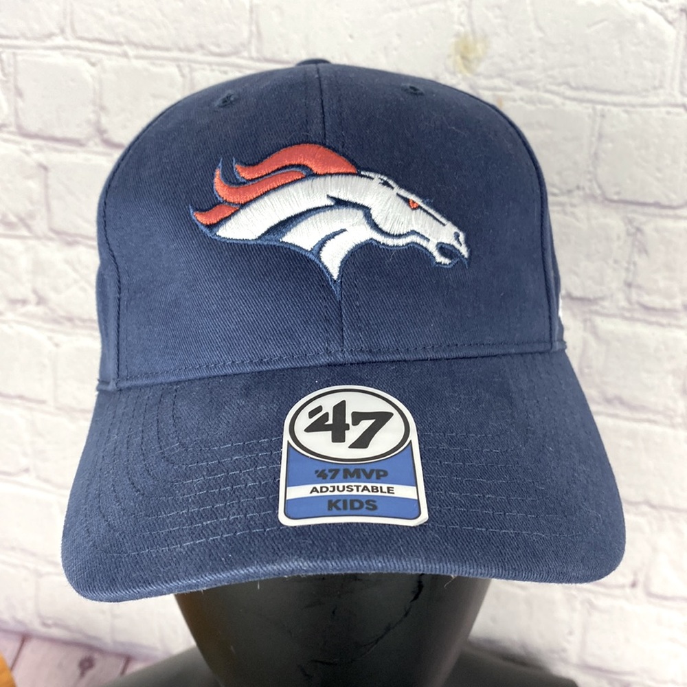 Denver Broncos NFL Kids Blue Adjustable Cap